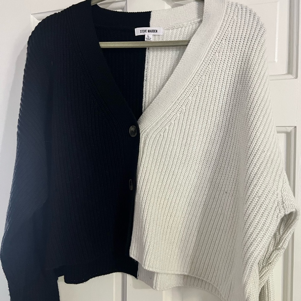 Two Tone Steve Madden Sweater